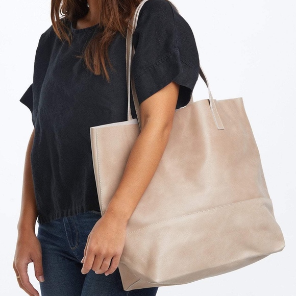mamuye leather tote